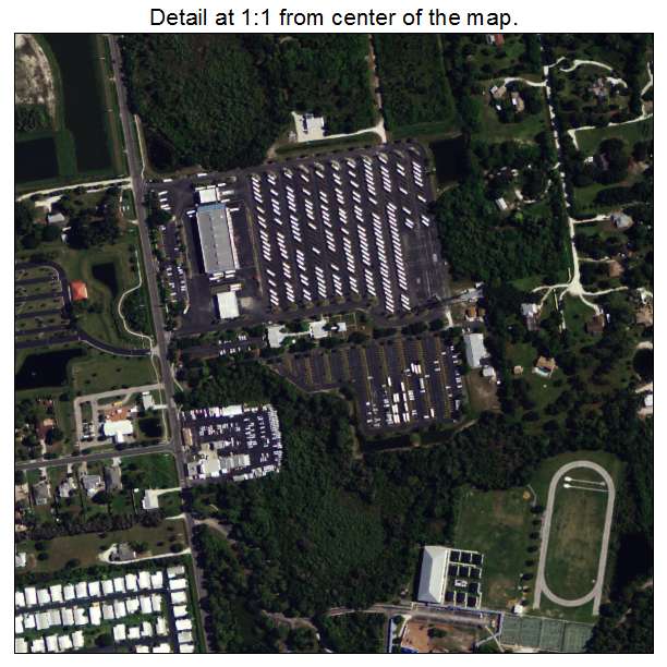 Osprey, Florida aerial imagery detail