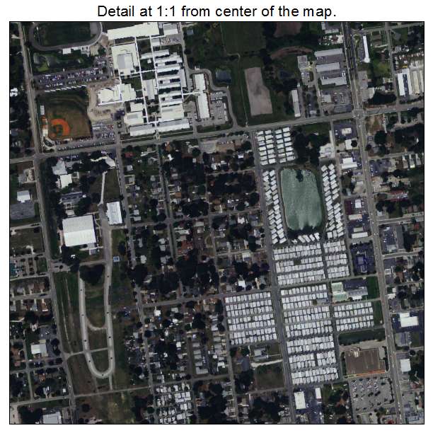 Palmetto, Florida aerial imagery detail