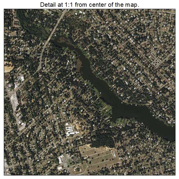Pensacola, Florida aerial imagery detail