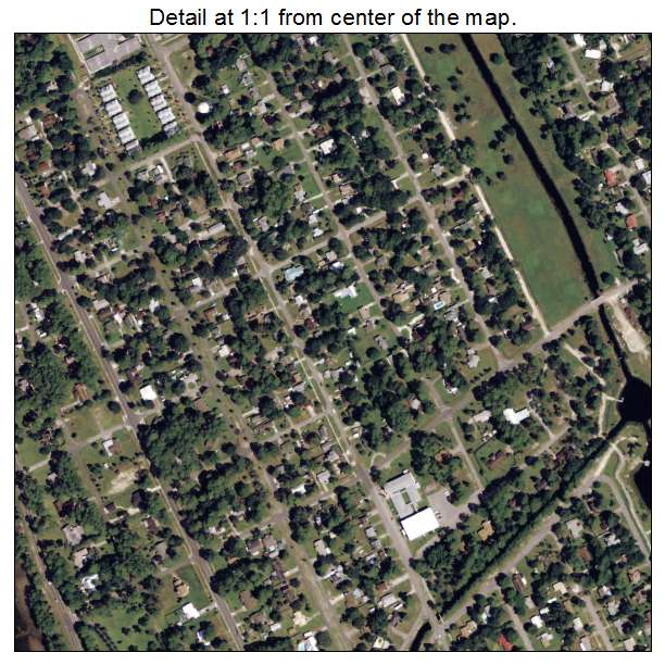 Port St Joe, Florida aerial imagery detail