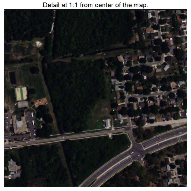 Ridgecrest, Florida aerial imagery detail