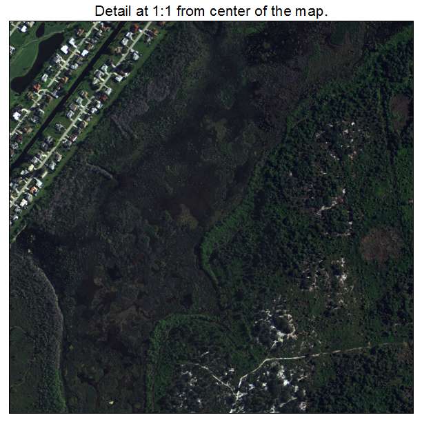 Rotonda, Florida aerial imagery detail