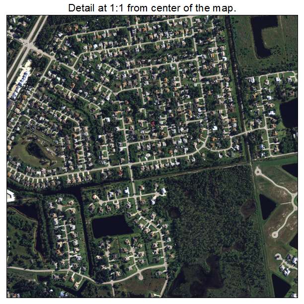 Sebastian, Florida aerial imagery detail