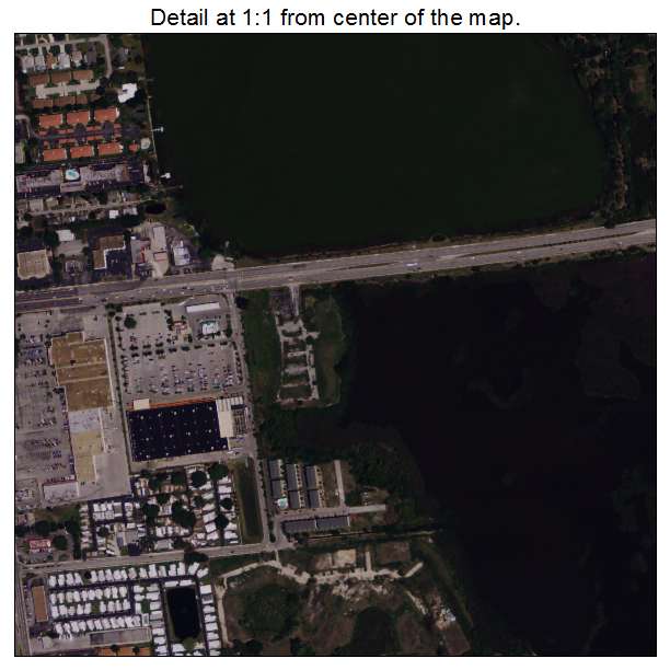 Seminole, Florida aerial imagery detail