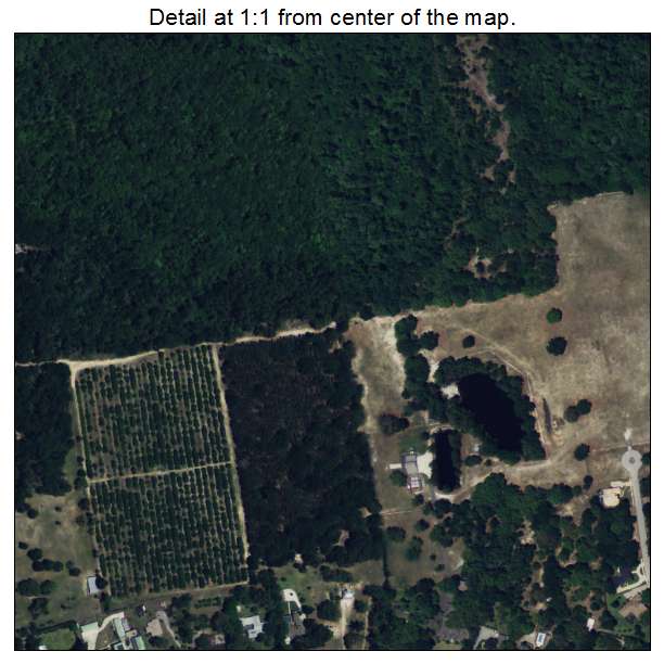 Silver Lake, Florida aerial imagery detail