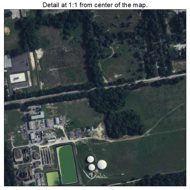 South Apopka, Florida aerial imagery detail