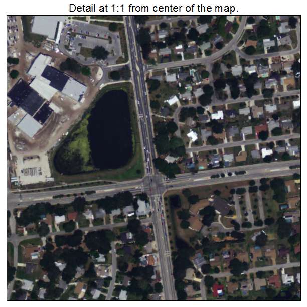South Gate Ridge, Florida aerial imagery detail