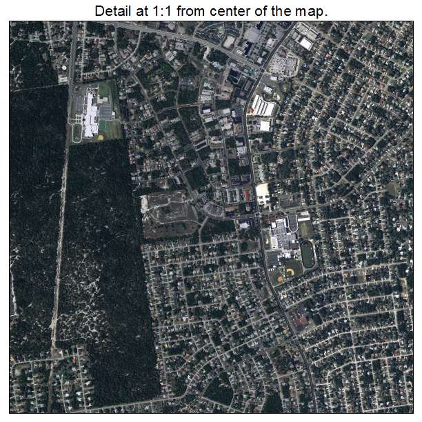 Spring Hill, Florida aerial imagery detail