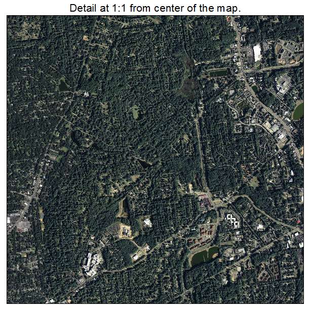 Tallahassee, Florida aerial imagery detail