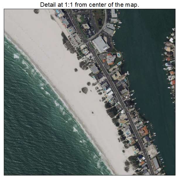 Treasure Island, Florida aerial imagery detail