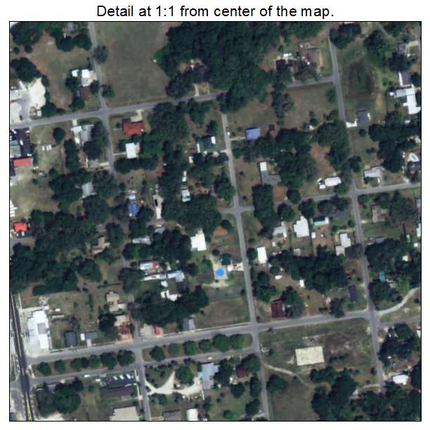 Webster, Florida aerial imagery detail