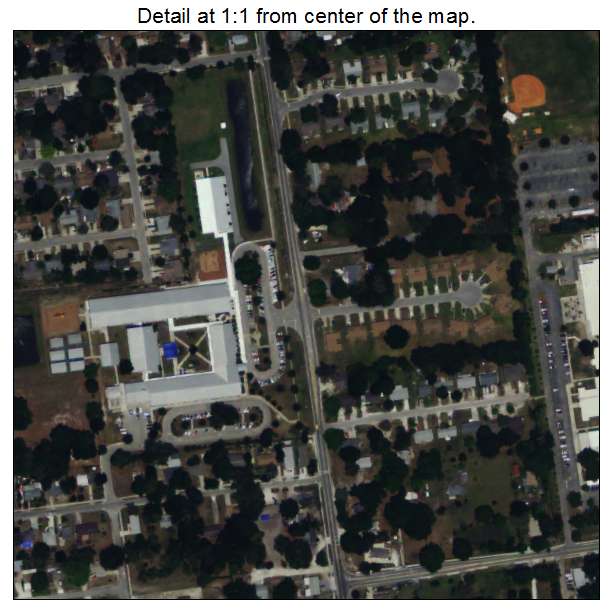 West Samoset, Florida aerial imagery detail