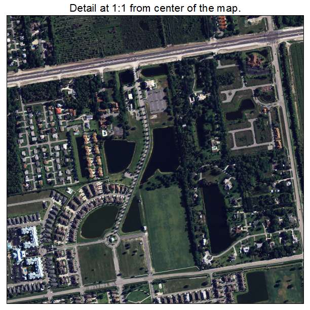 West Vero Corridor, Florida aerial imagery detail