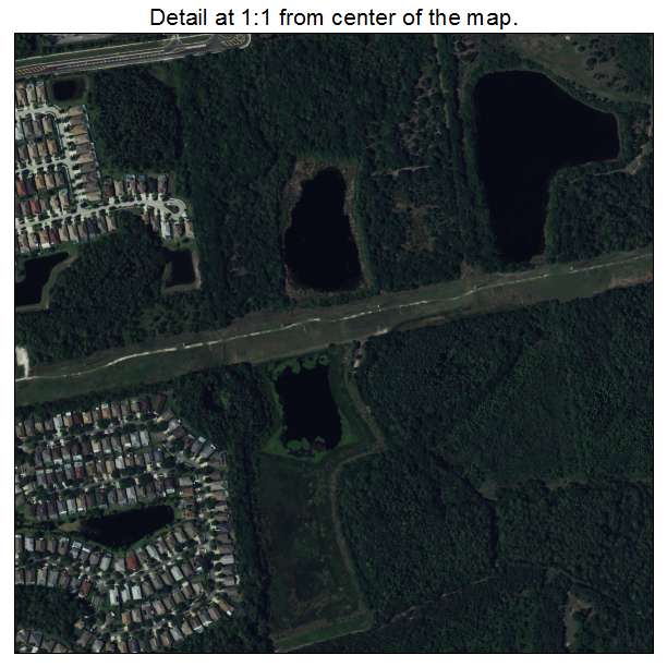 Westchase, Florida aerial imagery detail
