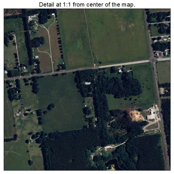 Williston, Florida aerial imagery detail