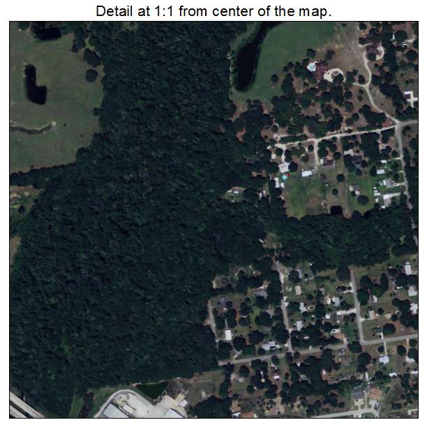 Willow Oak, Florida aerial imagery detail