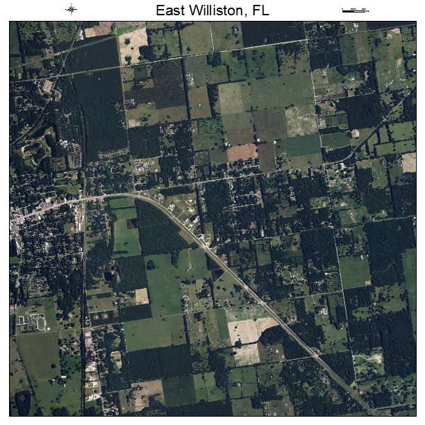East Williston, FL air photo map