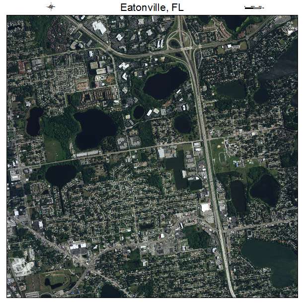 Eatonville, FL air photo map