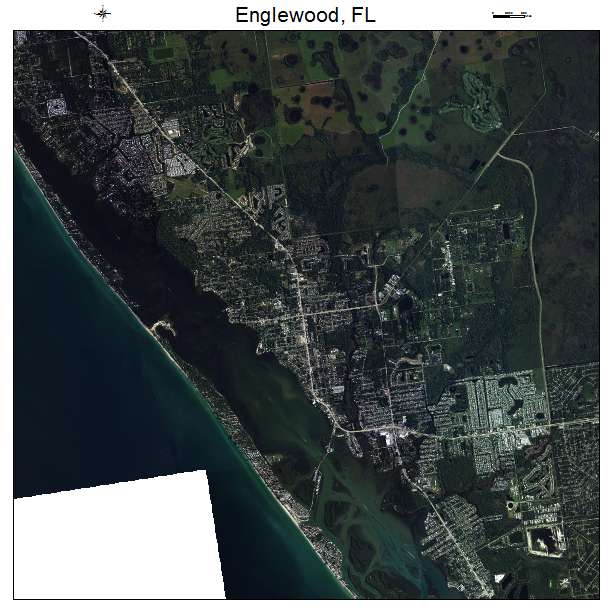 Englewood, FL air photo map