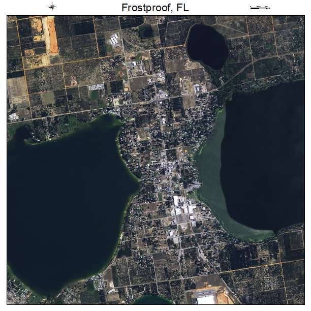 Frostproof, FL air photo map