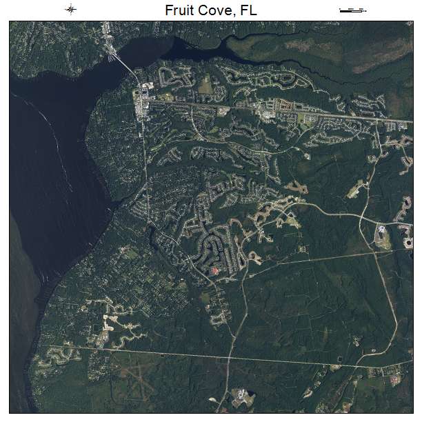Fruit Cove, FL air photo map