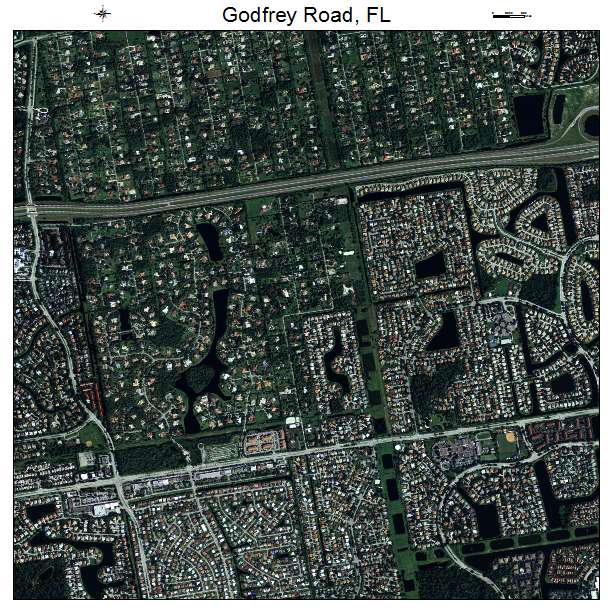 Godfrey Road, FL air photo map