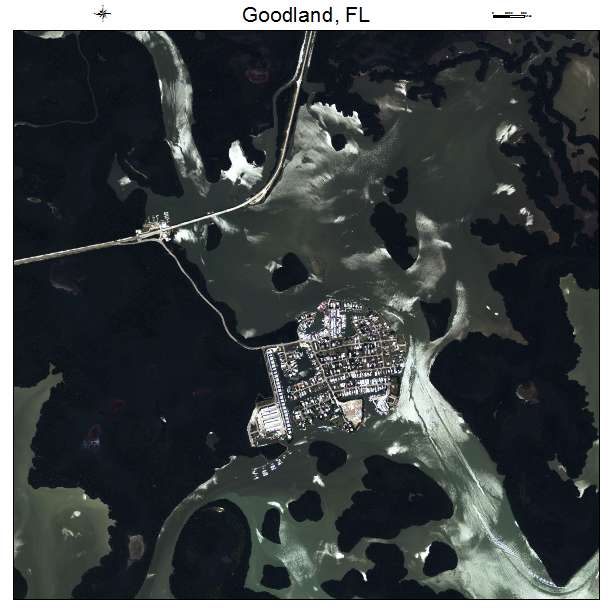 Goodland, FL air photo map