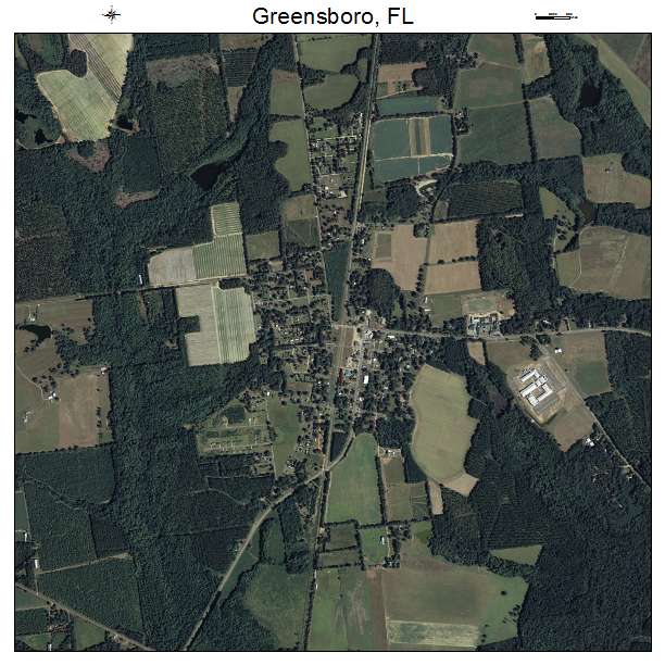 Greensboro, FL air photo map
