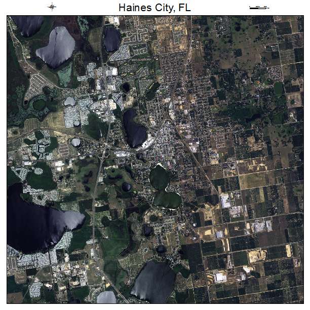 Haines City, FL air photo map