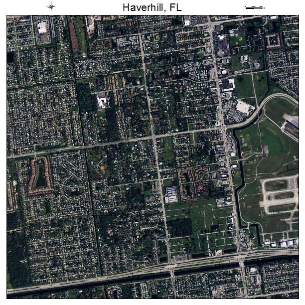 Haverhill, FL air photo map