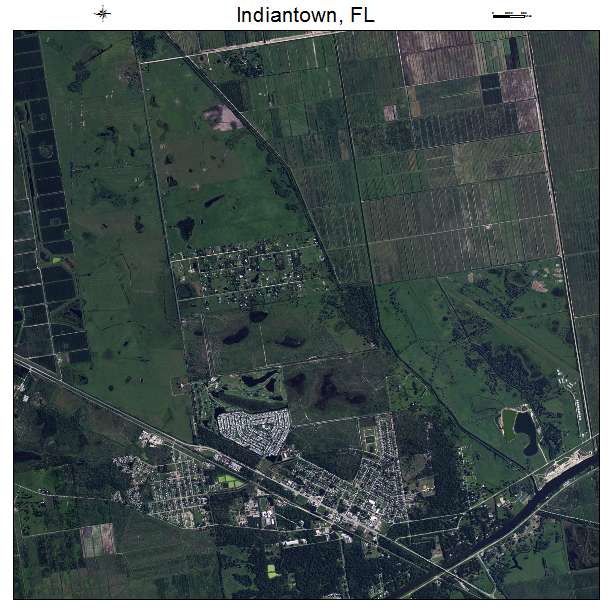 Indiantown, FL air photo map