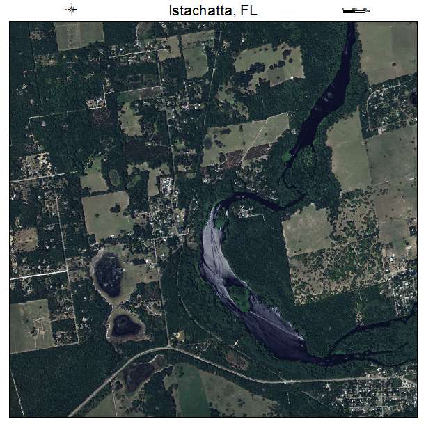 Istachatta, FL air photo map