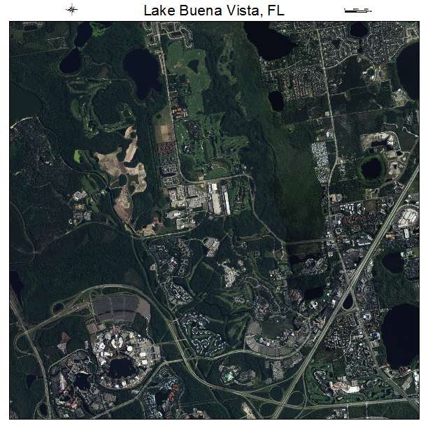 Lake Buena Vista, FL air photo map