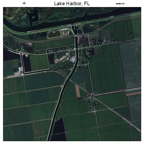 Lake Harbor, FL air photo map