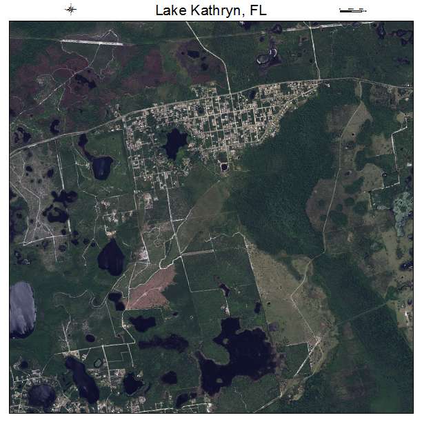 Lake Kathryn, FL air photo map