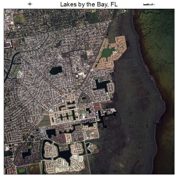 Lakes by the Bay, FL air photo map