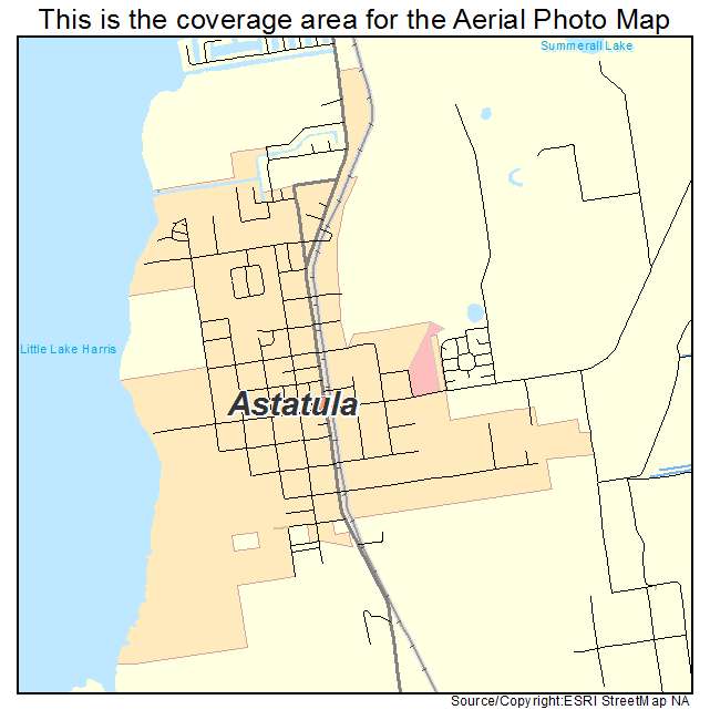 Astatula, FL location map 