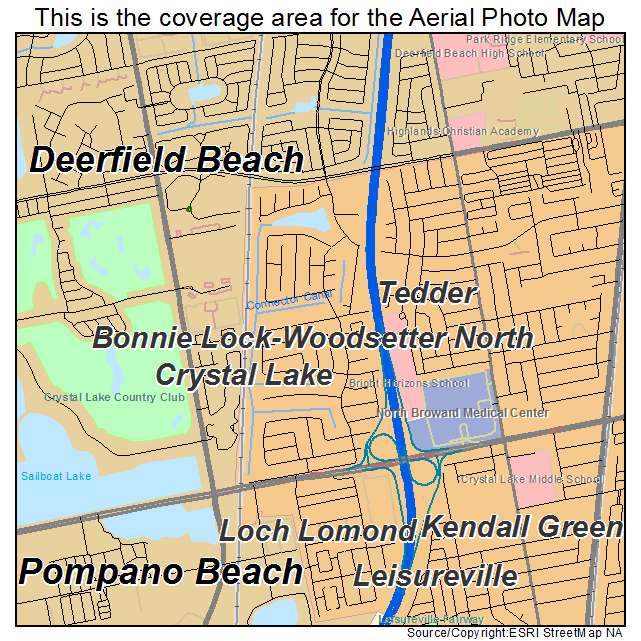 Bonnie Lock Woodsetter North, FL location map 