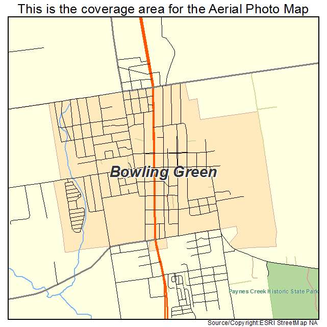 Bowling Green, FL location map 