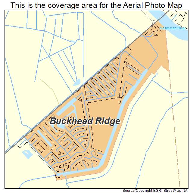Buckhead Ridge, FL location map 