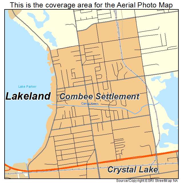 Combee Settlement, FL location map 