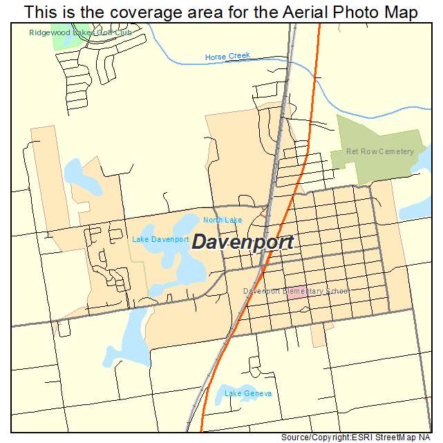 Davenport, FL location map 