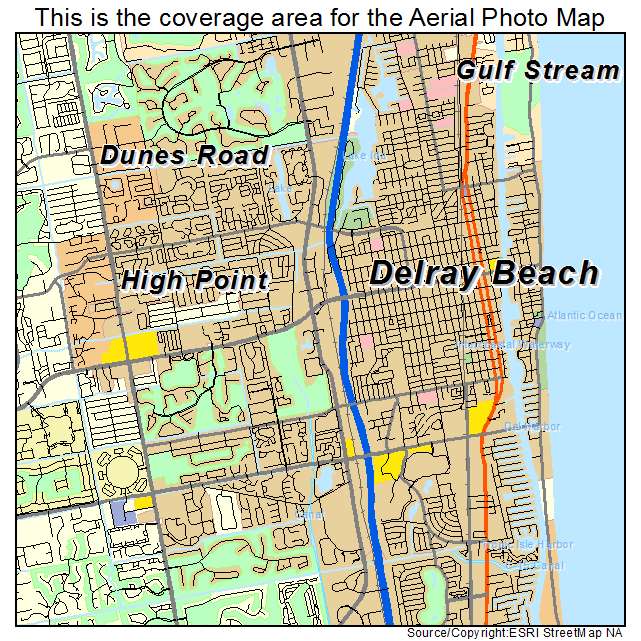 Map Of Delray Beach Fl Map Of The World