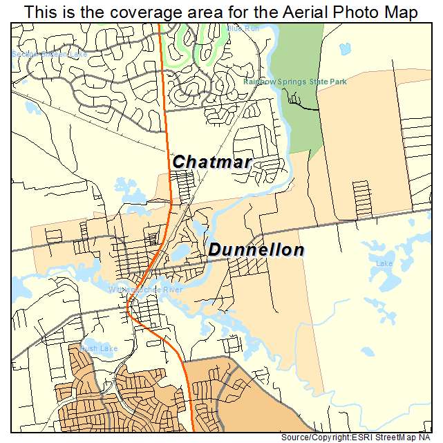 Dunnellon, FL location map 