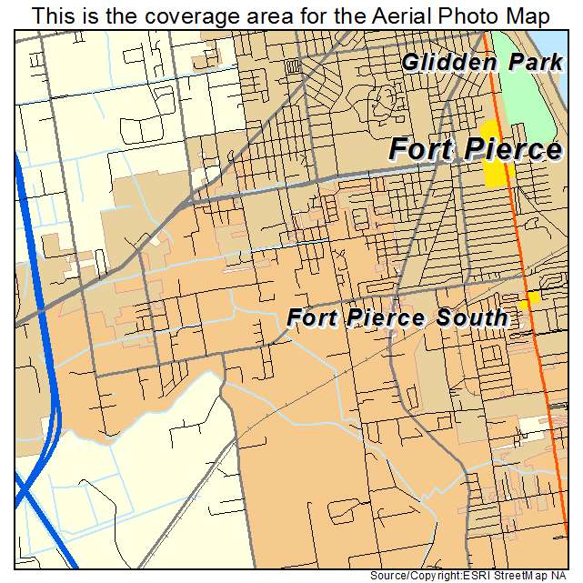 Fort Pierce South, FL location map 