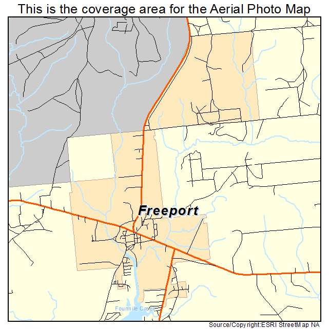 Freeport, FL location map 