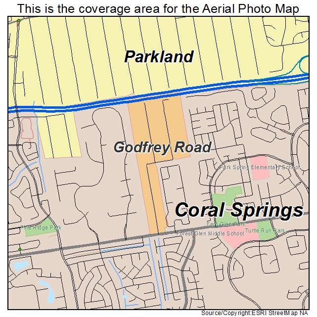 Godfrey Road, FL location map 