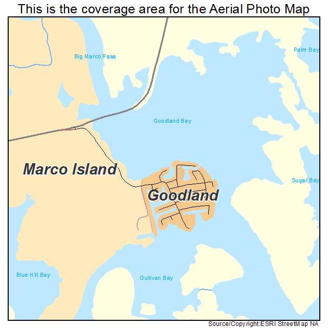 Goodland, FL location map 