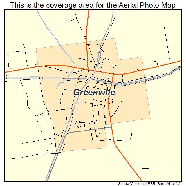 Greenville, FL location map 