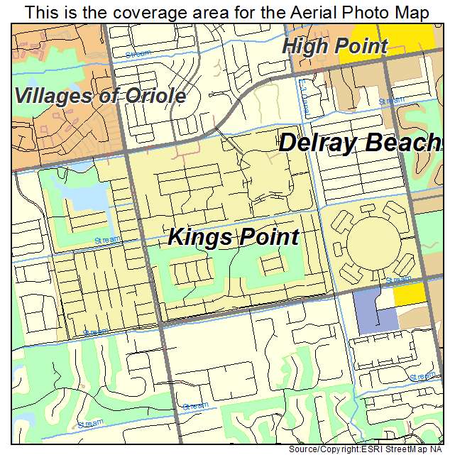 Kings Point, FL location map 